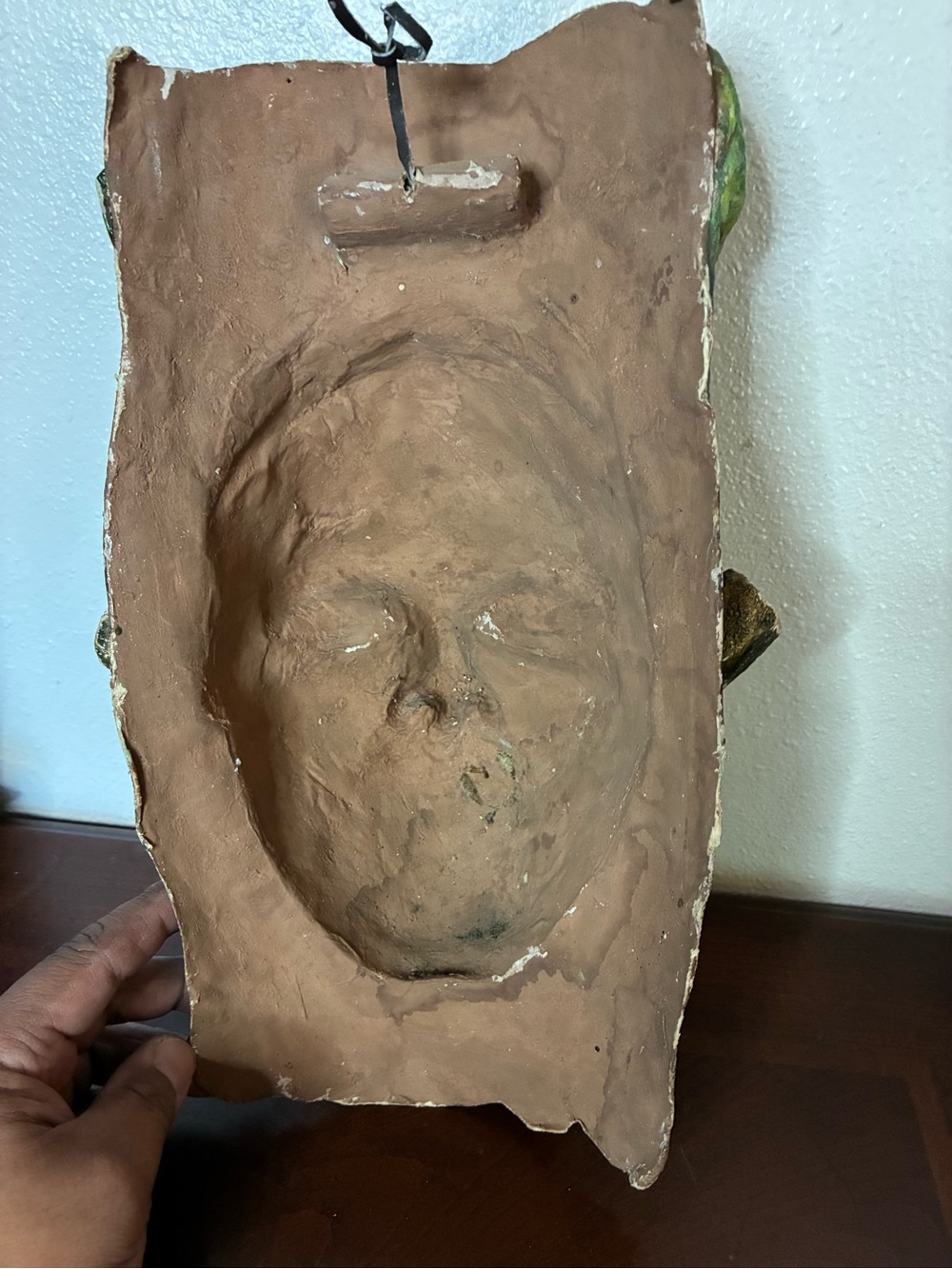 Unique Papier-mâché  Mask (Attic Find - Unknown Origin) - Picture 3 of 7